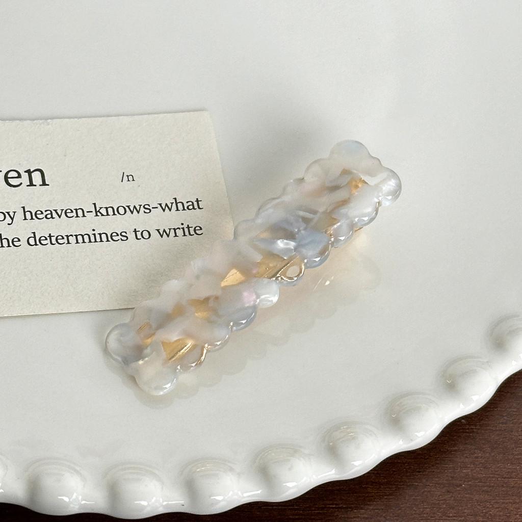Style Charming Korean Cloud Acetate Hair Clips Perfect For Casual And Looks Fashionable
