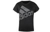 T Shirts Women's Black Crew Neck Moderate Straight Fit EB4498