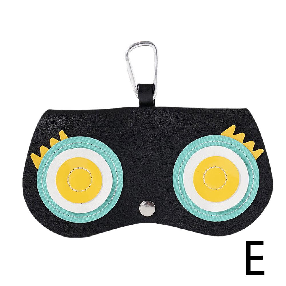 

Модный женский чехол для очков из искусственной кожи, портативный чехол для очков с героями мультфильмов, сумка для хранения очков, коробка для солнцезащитных очков, защитный чехол для очков