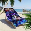 Brave Frontier Print Beach Towel, Large Soft Quick Dry Towel for Beach Camping Swimming