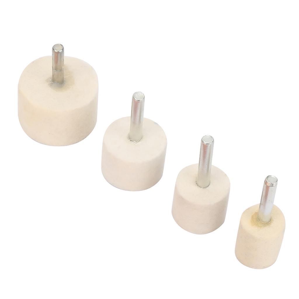 5 Set of Cerium Oxide Powder   4Pcs Wool Felt Polishing Buffing Wheels