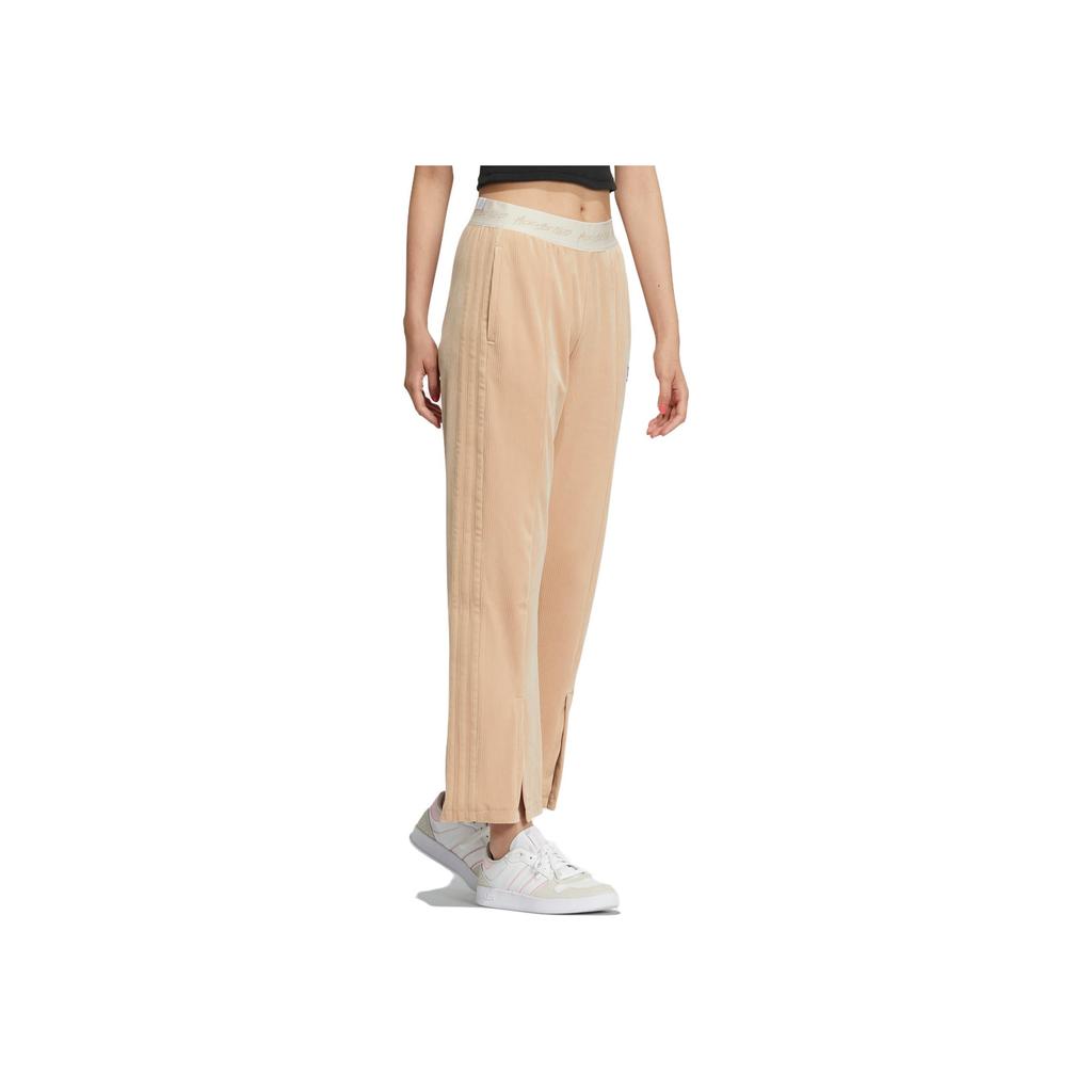Adidas Neo Casual Sport Pants With Brand Logo Print Women Bottoms Magic-Light-Brown HN0022