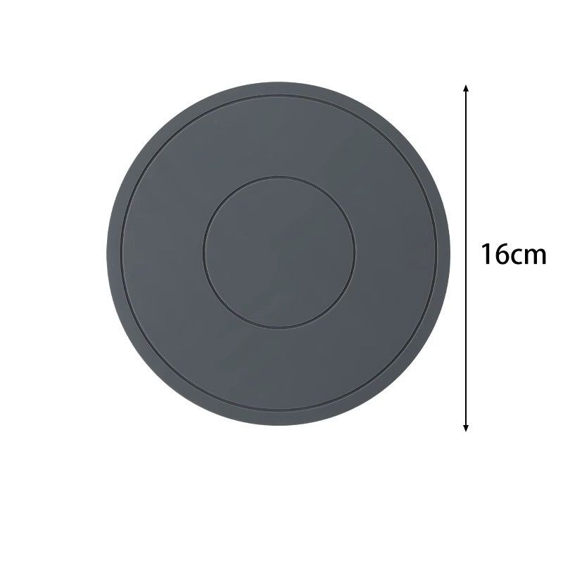 1PCS Round Silicone Coaster Heatproof and Anti-skidding Placemat Waterproof Bowl Mat Drink Coffee Mug Pad Kitchen Dishes Decor