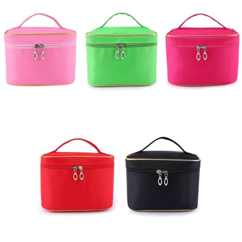 Ladies Large Capacity Foldable Cosmetic Bag Portable Waterproof Travel Organizer