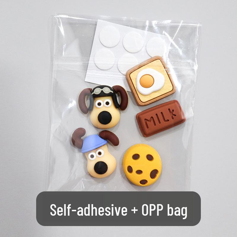 3D Cartoon Water Cup Sticker: Soft Glue Decoration, Mixed Style DIY, No-Trace Adhesive, Cute Phone Case, Refrigerator Magnet