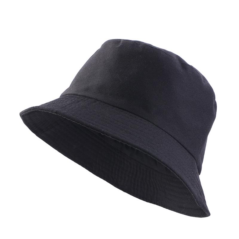 New Unisex Solid Foldable Bucket Hat Outdoor Sunscreen Hat  Panama Bob Hip Hop Caps Sunhat Outdoor Beach Fisherman Cap for Women