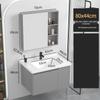 XONYSHI Wall-Mounted Bathroom Vanity with Ceramic Basin