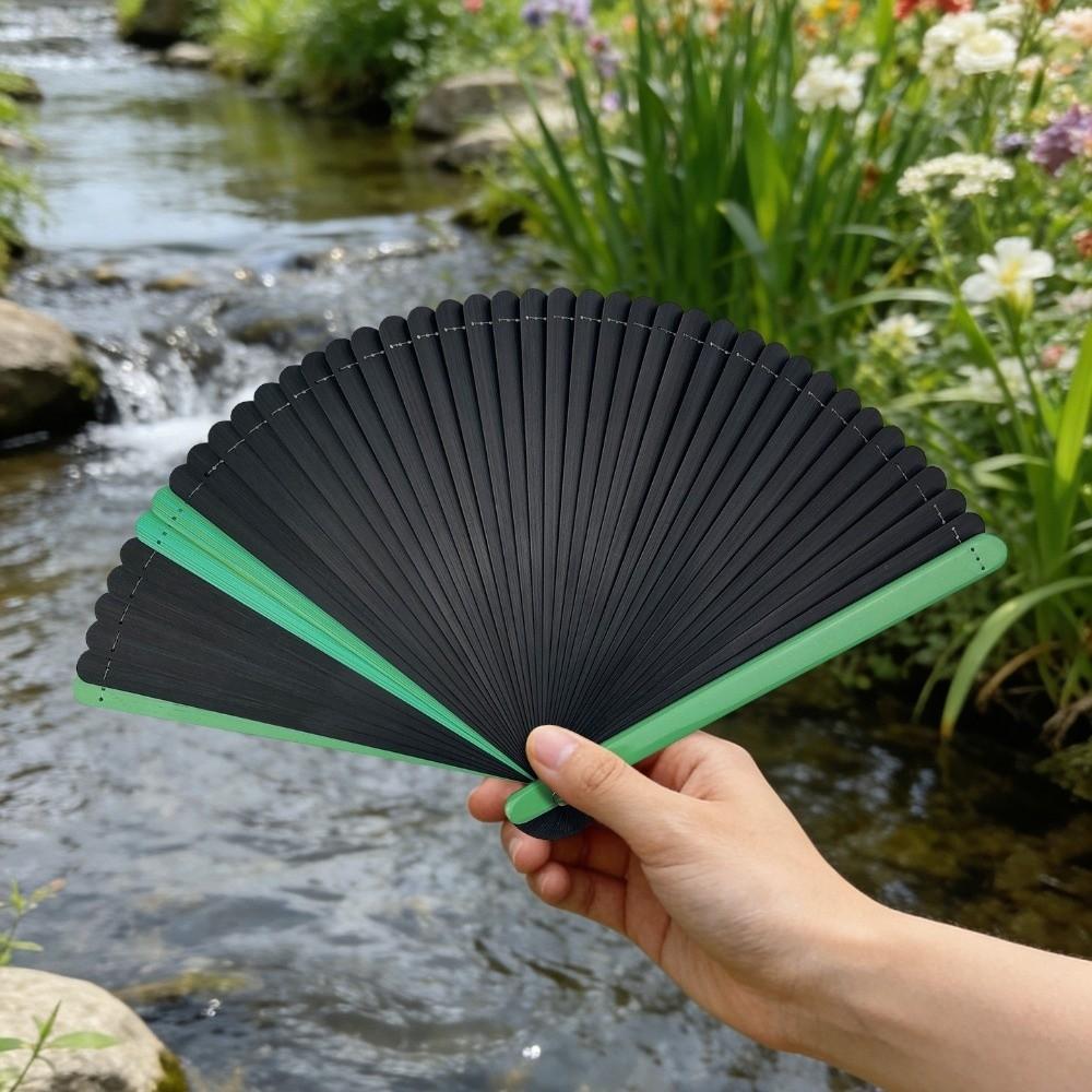 Portable Chinese Fan Ancient Style Dance Fan Fashion Bamboo Folding Fan  Wedding