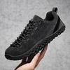 Wide head couple outdoor hiking shoes large size German training shoes barefoot casual shoes comfortable breathable sports camping shoes