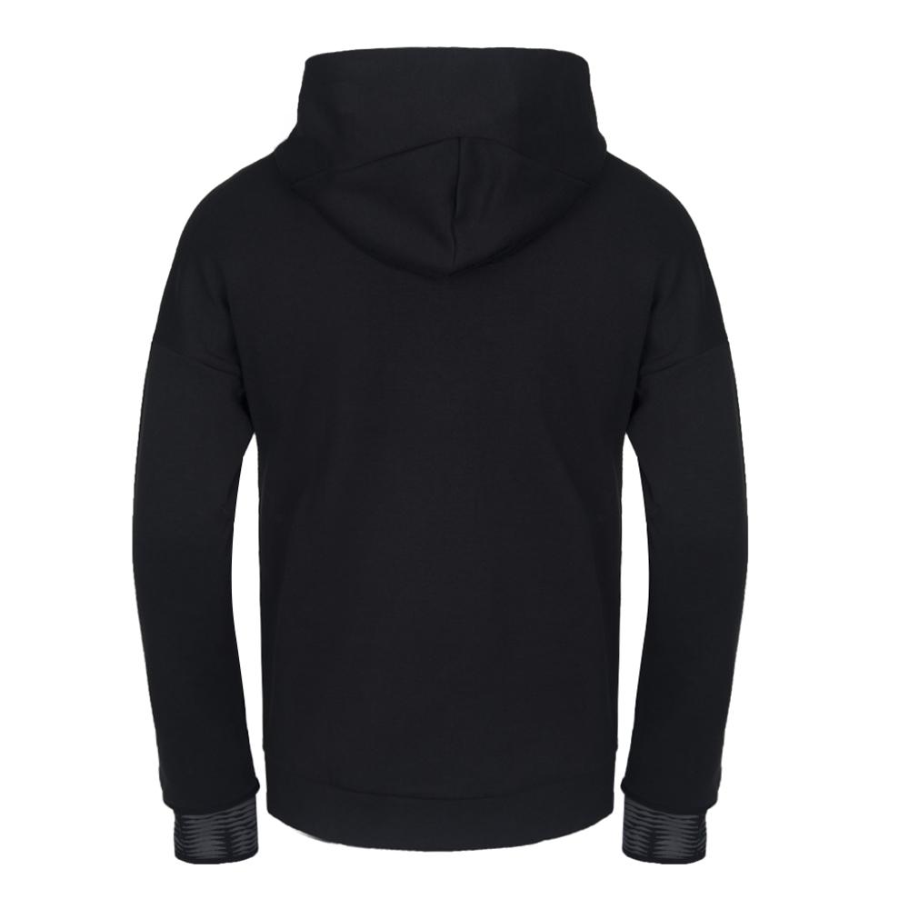 adidas X Zne Collaboration Hood2 Pulse Lifestyle Series Breathable Knitted Jacket Men Jacket Black CD6711