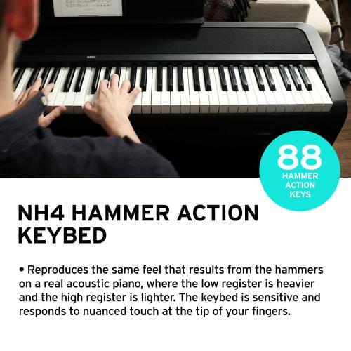 KORG B2SP BK Black Digital Piano 88 Keys KORG