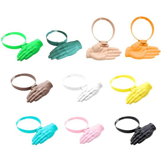 Palm Sized Sun Hat 3D Printed Lightweight Over-the-Head Visor Hat Open Frame Design Headband Style Summer Outdoor Hat