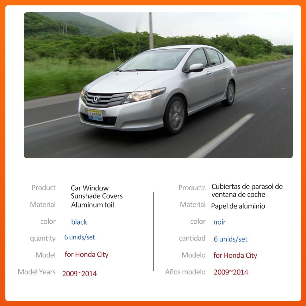 

Car Magnetic Sunshade for Honda City Ballade GM2 GM3 2009~2014 Roof Windshield Curtain Window Sun Visor Sunroof Cover Accessorie 2009-2014