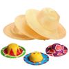 Kindergarten Straw Hat DIY Wall Art Kit: Creative Painting & Graffiti Supplies