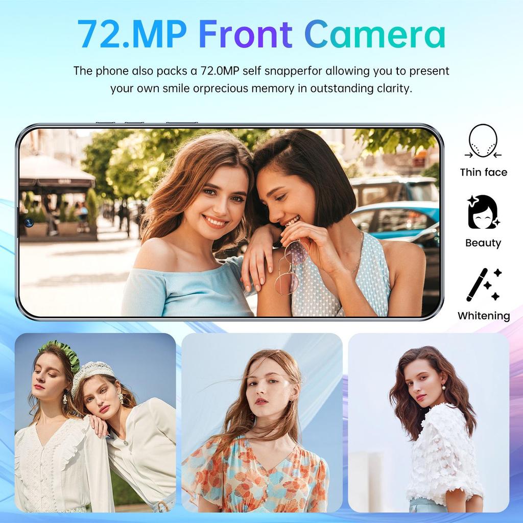 Camon 40 Pro Android Smartphone 7,3" Bildschirm 16 GB + 1 TB