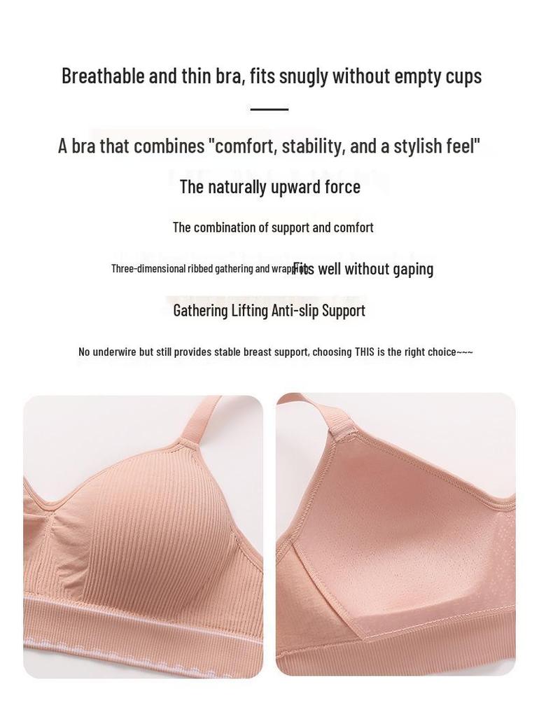 Bestselling Cross-Border Wireless Push-Up Bra: Comfortable & Adjustable for Women