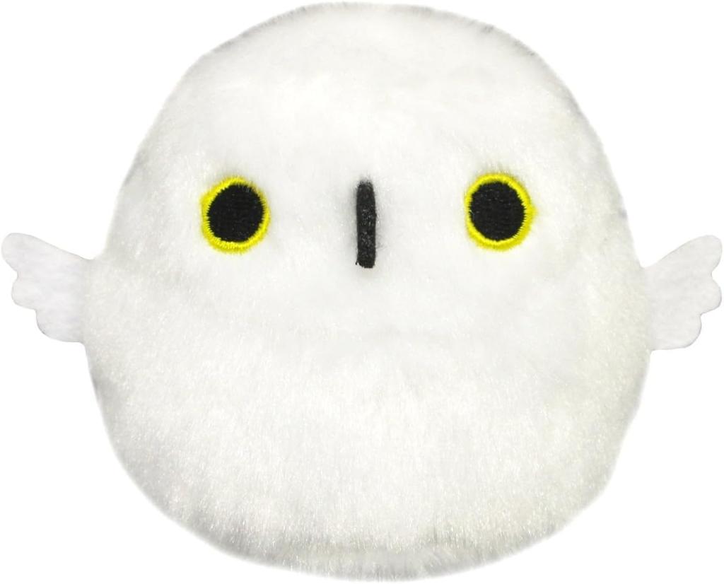 Toridango Bird Plush Toy Set of 3 Types (Owl, Snowy Owl, Horned Owl)