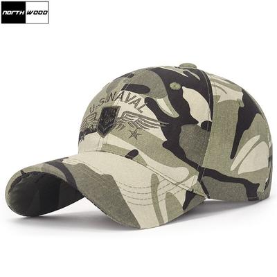 Berretto da baseball da uomo con marca mimetica Berretto da baseball da donna in cotone da esterno