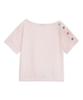 HUG YOUR SKIN Candy Button Loose Tee (Pink)