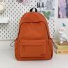 New trendy fashion simple solid color high value nylon going out travel leisure backpack