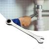 Chiave a Cricchetto da 6-18mm con Design a 72 Denti Alta Coppia Attrezzatura da Officina Multiuso Chiave Combinata con Ingranaggio a 72 Denti