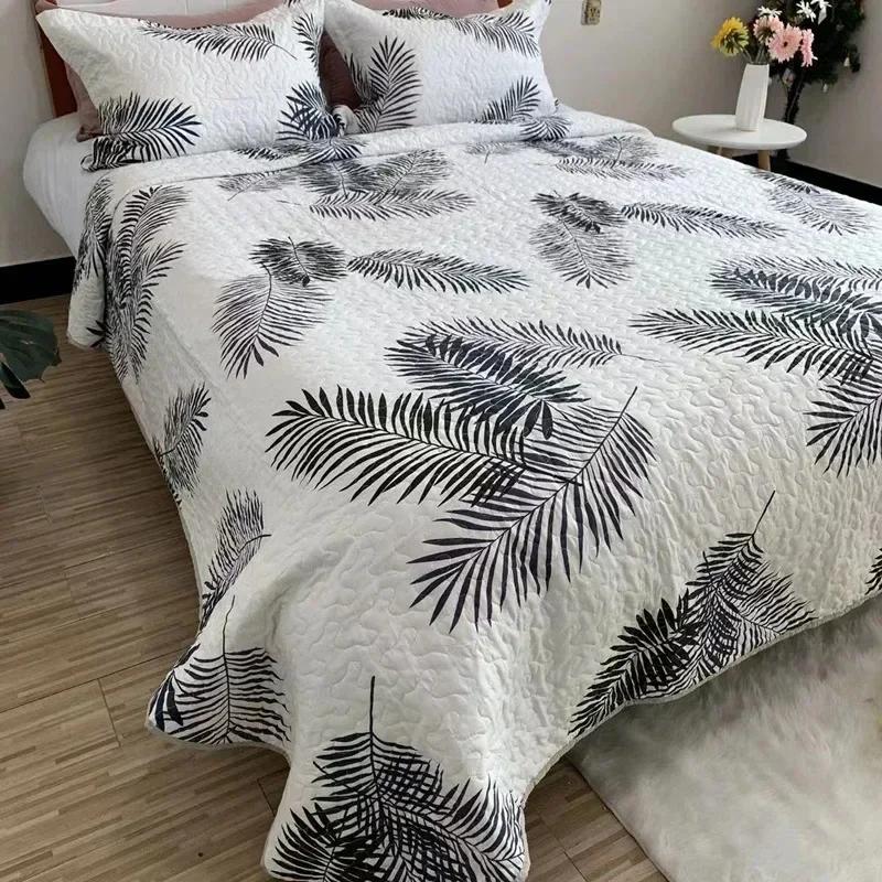 Bohemian Style Bedspread On The Bed Plaid Stitch Blanket Double Bed Sheets Bedspreads for Bed Cover Mattress Topper Sofa Cover