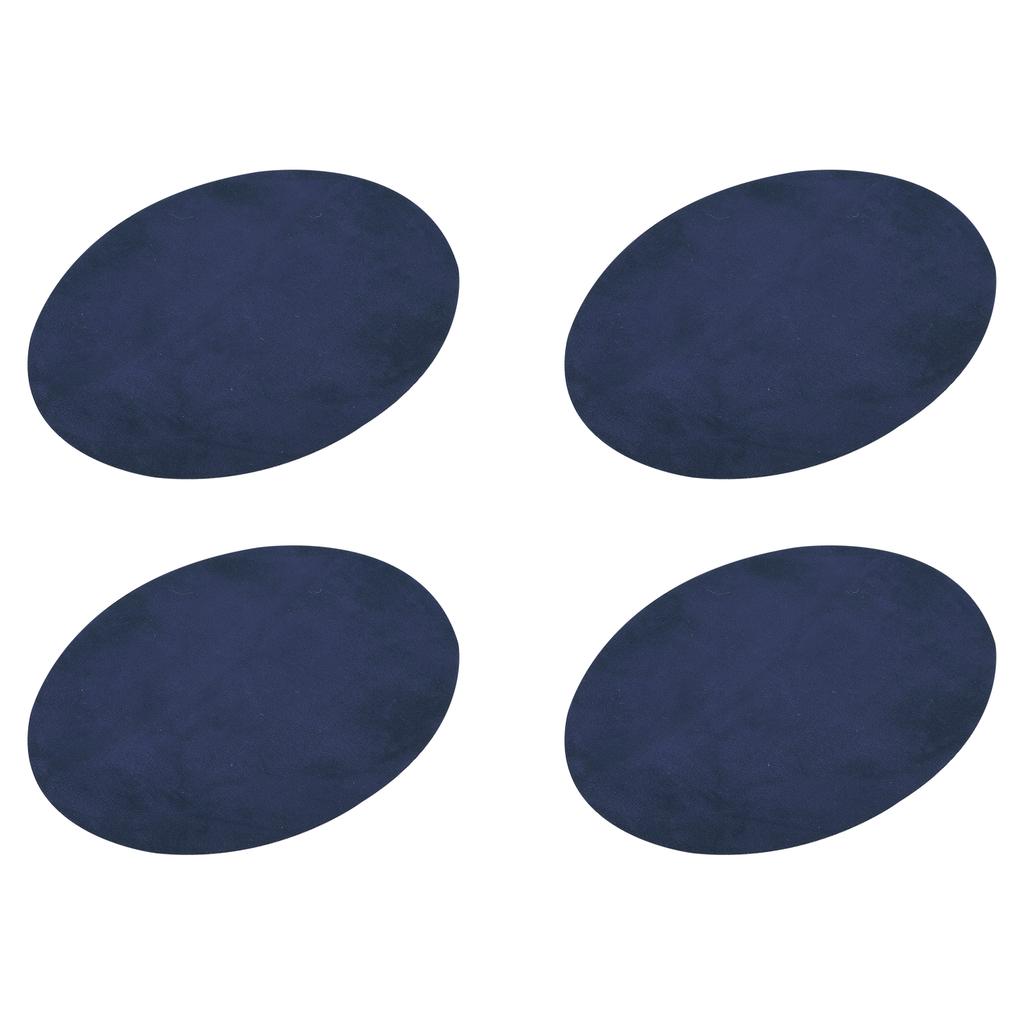 4 Pack Elbow Knee Iron-on Fabric Patches Repair Patches Oval for Clothing Repair Crafts Repair Kit Backpack Shoes Decoration