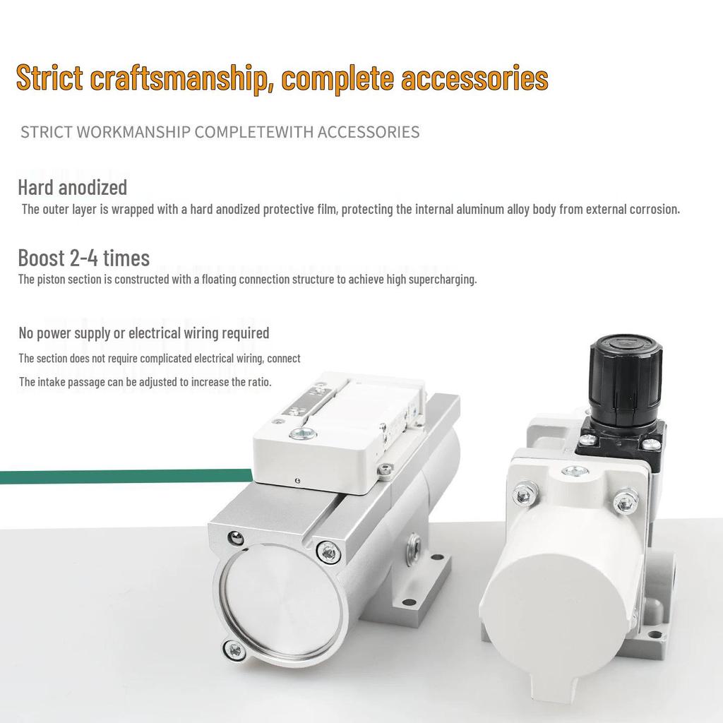 SMC VBA Series Booster Valve: VBA10A-02GN, VBA20A-03GN, VBA40A-04GN, VBA43A-04GN