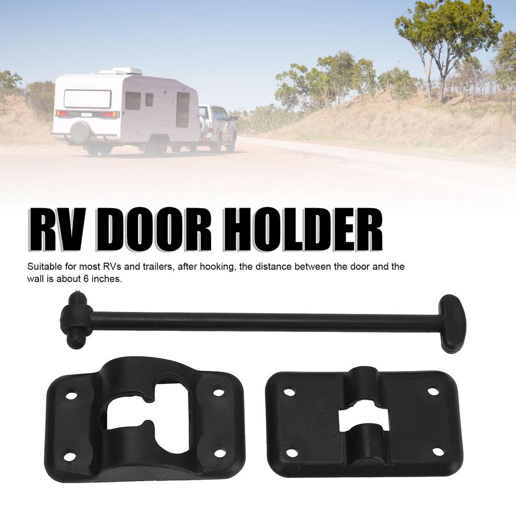 4 Sets 6 Zoll T-Stil ABS Tür Fangen Schloss Halterung RV Camper Trailer Eingang Tür Halter
