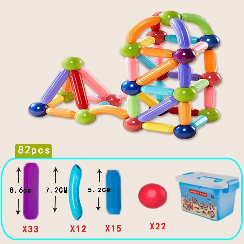 Magnetic Building Blocks - Large, Strong, Versatile Toys for Early Education