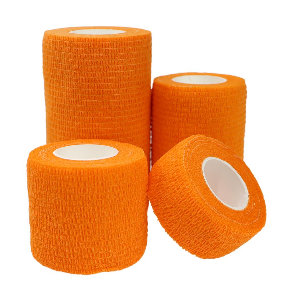 24 Pieces Elastic Bandage Tapes Athletic Tape Elastoplast Sports Recovery Strapping Gym Waterproof Muscle Relief Finger Ankle