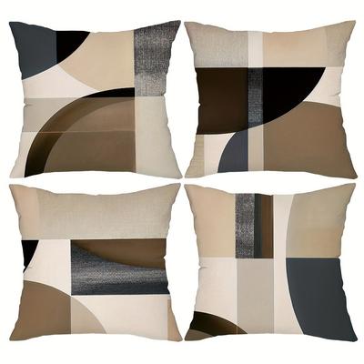 Kissenbezug-Set mit abstraktem MusterGeeignet für Sofa Auto Schlafzimmer Dekorative Kissenhülle Kissenbezug