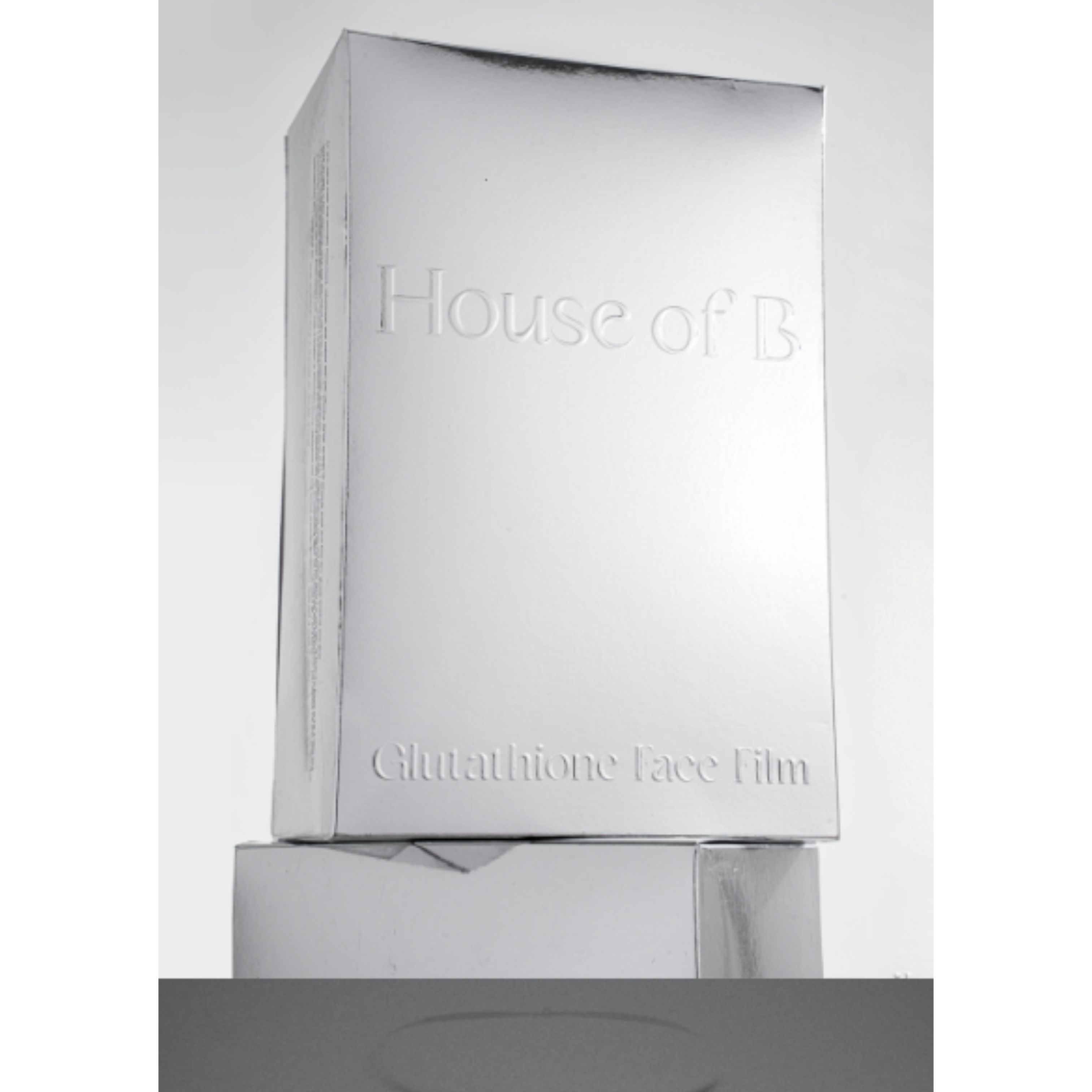 House of B Glutathione Face Film Brightening & Anti-Aging Treatment Mask Set (8 Sheets)