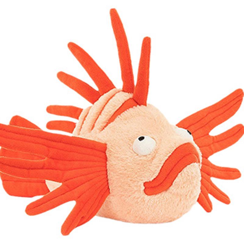 Jellycat Серия Океан Луиза Крылатка Успокаивающая Кукла-компаньон Плюшевая кукла 14 см высотой