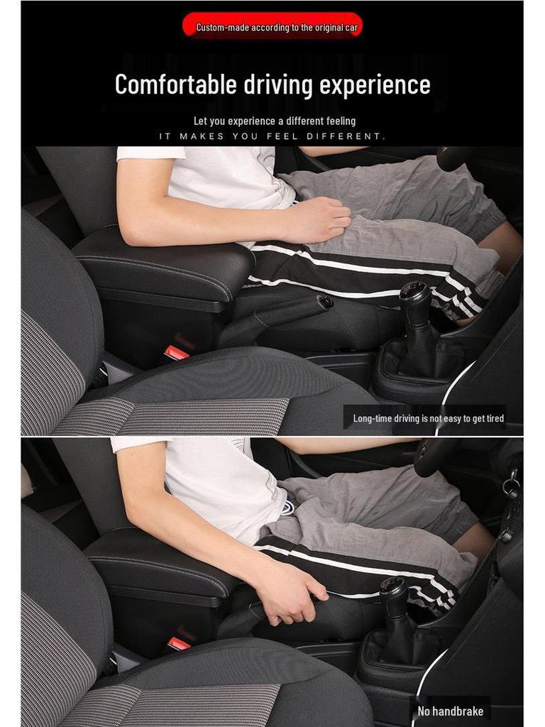 2018 VW Polo Armrest Box & Accessories for Center Console Upgrade 2017+
