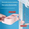 Parrot Double Bowl Large Capacity Feeder Splash Proof Hanging Food Bowl Bird Feeding Water Bowl Pet Supplies Accessories