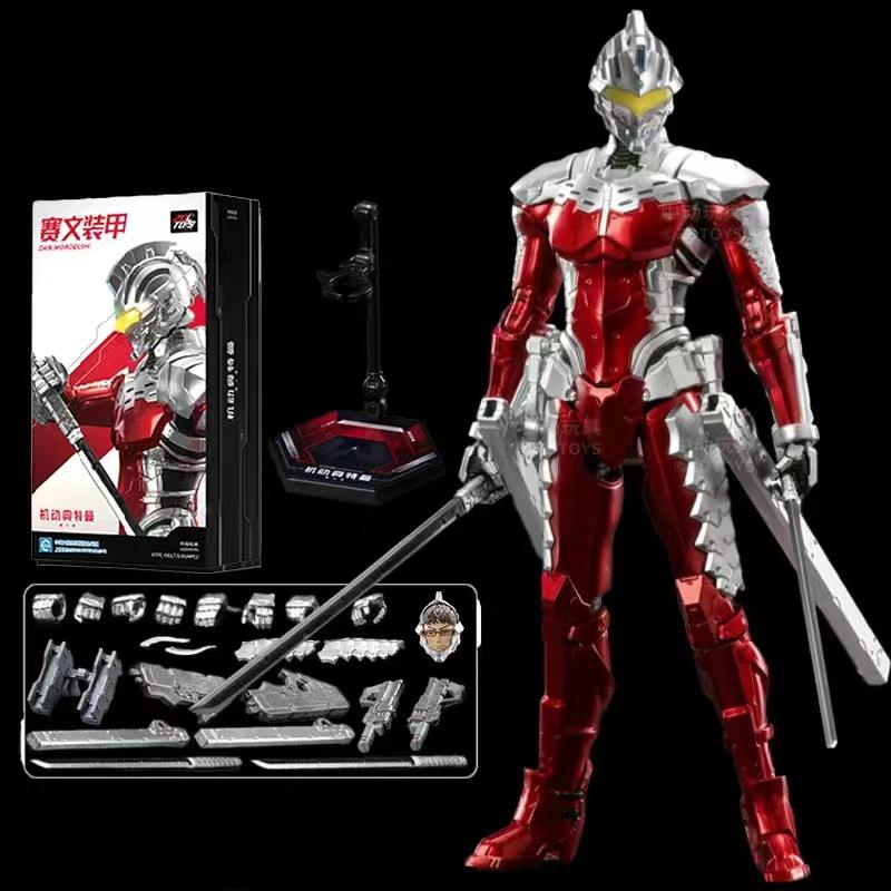 Figurină de Acțiune Ultraman ZD Toy Kotaro Higashi Costum Zero Costum Tiga Costum Ace Ultra Seven Ultraman Jack Model Jucărie Colecționabilă pentru Adulți