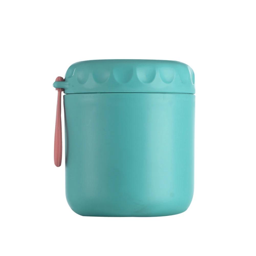 

Изолированная банка для супа и каши, Изолированная чашка для хлопьев, Изолированная кружка для молока, Герметичная кружка для супа, Изолированная переносная кружка зелёный