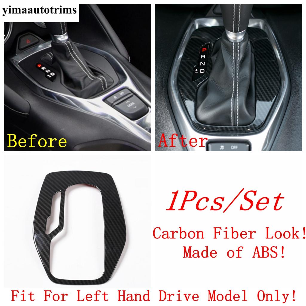 ABS Seat Head Pillow Button / Steering Wheel / Water Cup Holder Panel Cover Trim Accessories For Chevrolet Camaro 2016 -