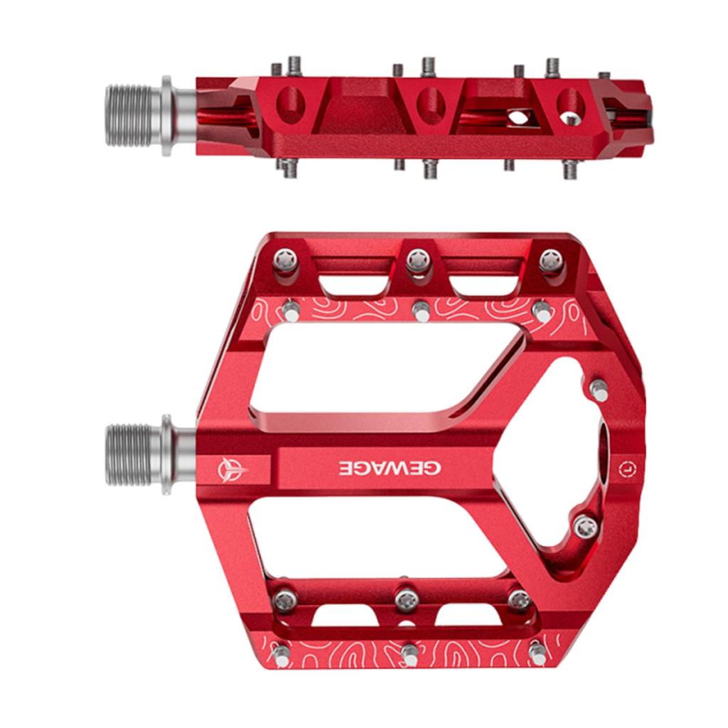 2x Mountain Bike Pedals Cycling Accessories Sturdy Replaces Reliable Bicycle Pedals for BMX Maintenance Road Bicycles