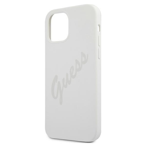Guess Guhcp12Slsvscr Iphone 12 Mini5,4 Kremowy/Cream Hardcase Script Vintage