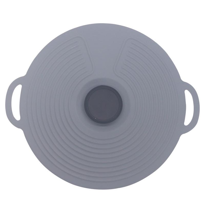 Set 3 piese silicon pentru păstrarea prospețimii: Capace Mari, Medii și Mici - Anti-Vărsare, Anti-Scurgere, Anti-Praf Vase de Gătit și Apărătoare Anti-Stropire cu Ulei