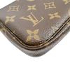 LOUIS VUITTON Monogram Mini Pochette Accessoires Pouch Brown Women M58009 Used