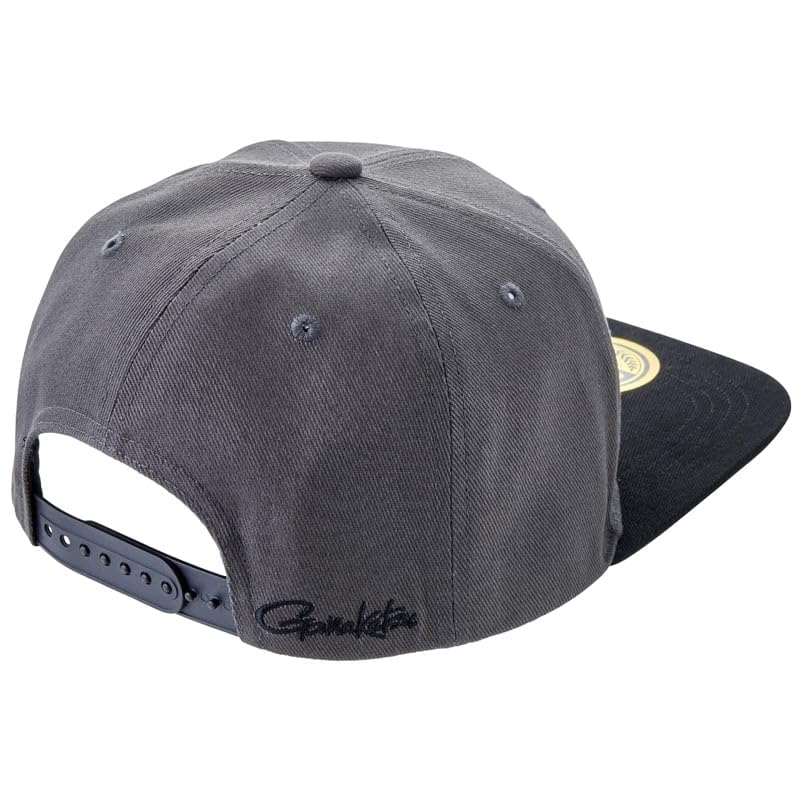 Gamakatsu G Flat Brim Fishing Cap GM9105 L Gray/Black