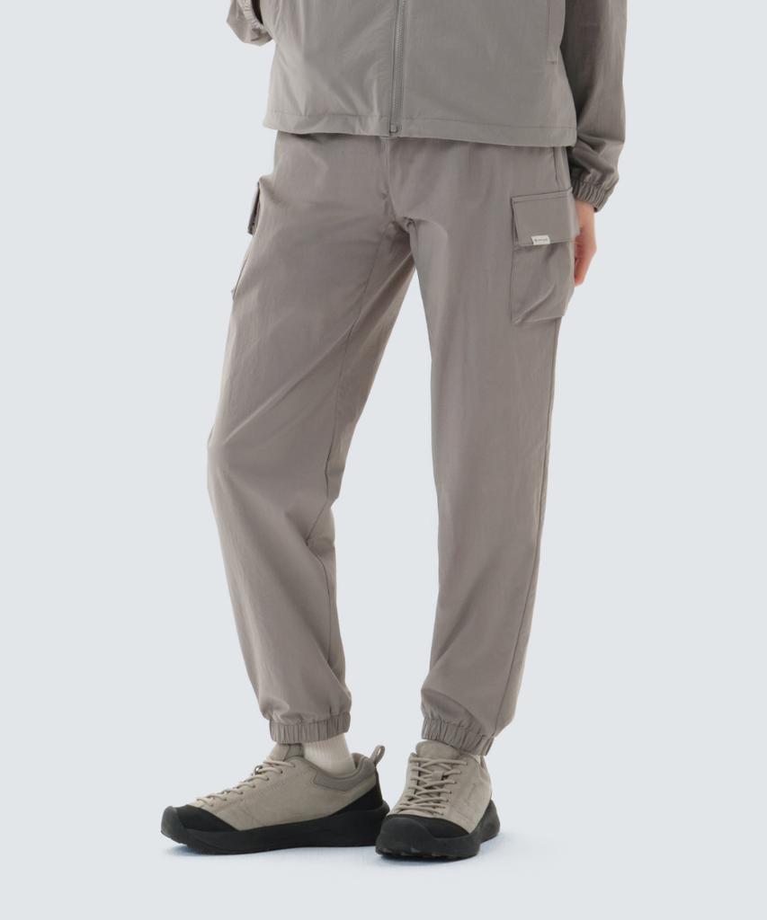 Snow Peak Apparel Root Women'S Cargo Jogger Pants (S26Mwrpt61) Vintage Gray