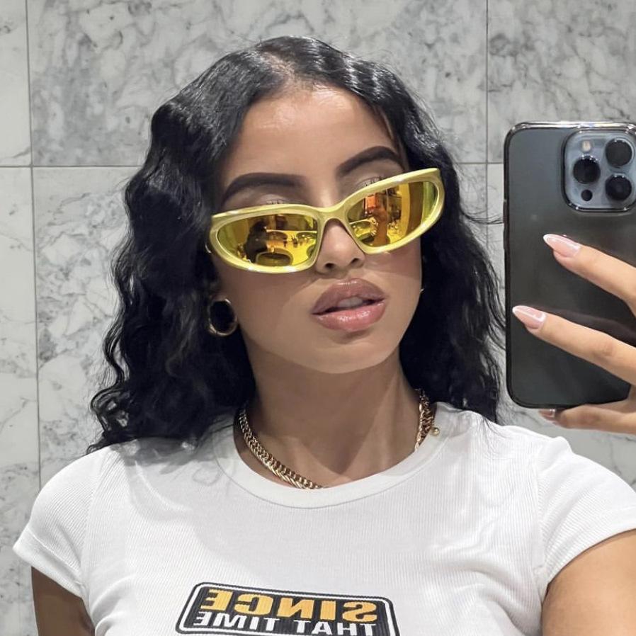 Sunglasses steampunk goggles futuristic sports YK millennial babes sun