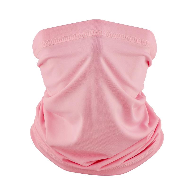 Men's Camouflage Ice Silk Neck Gaiter: Versatile, Breathable Sun Protection Headscarf for Outdoor Cycling