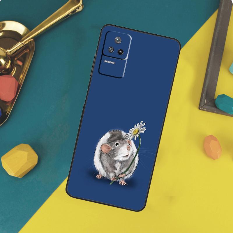Mouse Rat Case For Xiaomi 14T Pro 11T 12T 13T 13 14 15 Ultra POCO X7 Pro X3 X5 X6 M6 F5 F6 Pro Funda