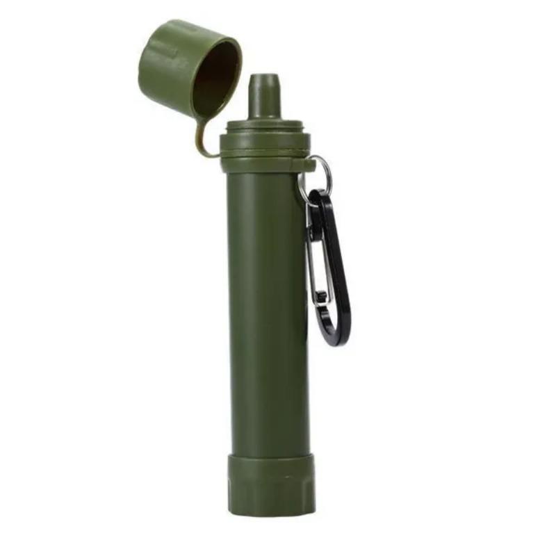 1PC Multifunction Drinking Water Filtering Tools Camping Hiking Water Purifier Straw Multifunctional Drinking Filtration