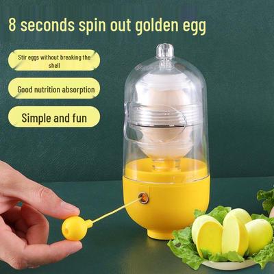 Golden Egg Maker: Hand-Pull Egg Mixer and Spinner